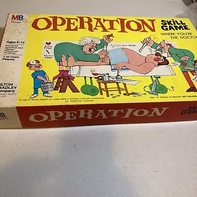 Operation Game Smoking Doctor 1965 .  • $15