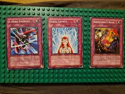 #8 YugiOh Trading Playing Cards Dr1 En261 Dp1 En025 1st Ed  Sd8 En028 1st Ed • £2.49