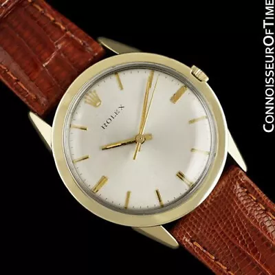 1976 ROLEX PERPETUAL Vintage Mens 14K Gold Filled Watch - Original With Warranty • $3295