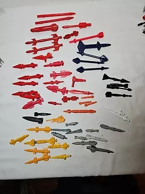 Original Vintage GI Joe ARAH Missile Lot Of  Missiles Mamba Others • $29.99