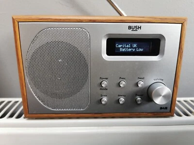 £16 • Buy Bush Wooden DAB Radio - Small Portable 