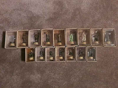 Eaglemoss Lord Of The Rings Full Chess Set 1-32 All Boxed With Magazines • £210