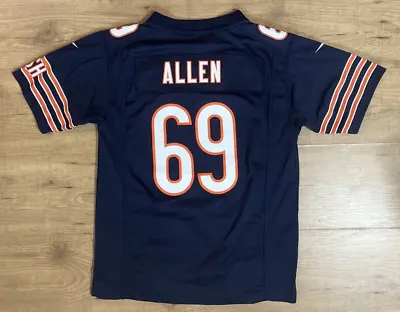 Nike Chicago Bears Jersey Youth L 14-16 JARED ALLEN #69 Official NFL OnField NEW • $16