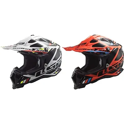 LS2 Motorcycle Helmet Subverter Evo II 2 Stomp MX700 - Off Road Crosshelm • $162.19