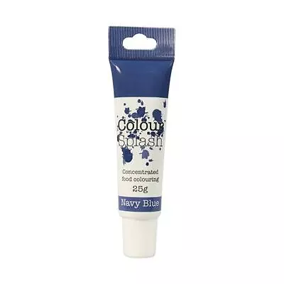 £3.24 • Buy Edible Food Colouring Splash Gel Navy Blue 25g Single Cake Decorating Sugarcraft