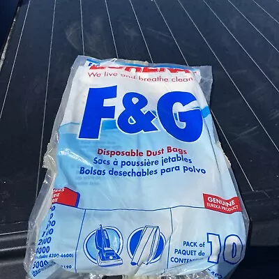 Genuine Eureka Style F & G Disposable Dust Bags 54924B 10 Bags Series 200-5000 • $10.95