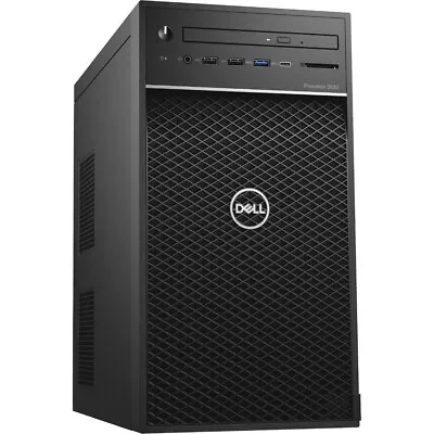 Dell Precision 3630 Desktop Tower PC I7-8700 16GB Ram 512GB SSD Win 11 460W PSU • $449