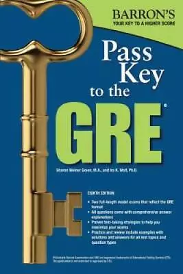 Pass Key To The GRE 8th Edition (Barrons Pass Key To The Gre) - GOOD • $5.75