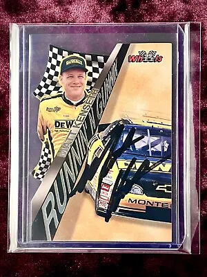 Matt Kenseth 1999 Wheels Racing Die-Cut Autograph RC MINT Rookie Auto NASCAR SP • $14.95