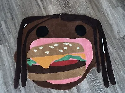 Travis Scott X McDonald's X Cactus Plant Flea Market Burger Mouth Rug CPFM New • $635.25