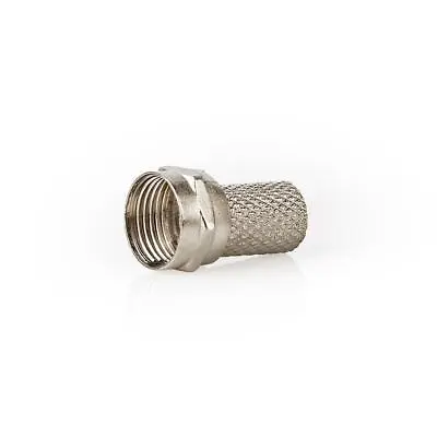 F Type F-Connector 7.5mm Male Twist On Metal Connector • £2.62
