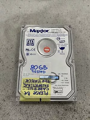 £1.99 • Buy Maxtor DiamondMax 10 6V080E0 3.5  80 GB HDD SATA Internal Hard Drive