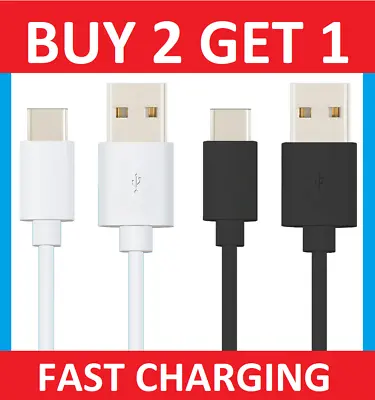 Fast Charging Type C USB Heavy Duty Universal Phone Charger Data Cable Lead • £2.49