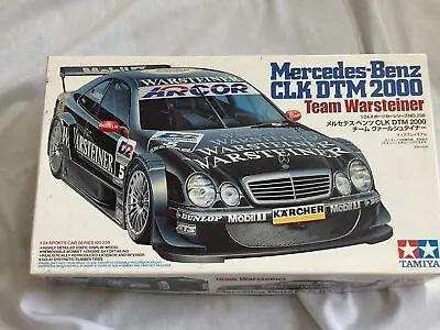 Tamiya Mercedes-Benz CLK DTM 2000 Team Warsteiner 1:24 Scale No. 24239 • $100