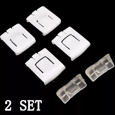 2 Sets Seat Rail Runner Slider Guide Clip Glide Piece For VW MK1 MK2 MK3 Golf • $5.93