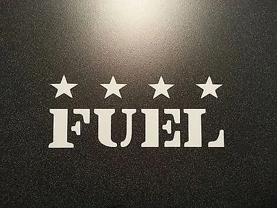 Fuel  Decal *for Army Military Jeep Cj Mb M38-a1 * Ford Gpw Bronco Willys  • $4