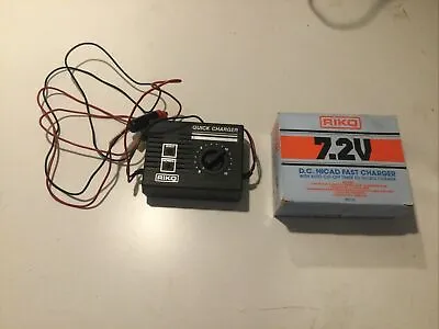 Vintage Riko 7.2 Nicad Fast Charger Working Tamiya Connection￼ • £15