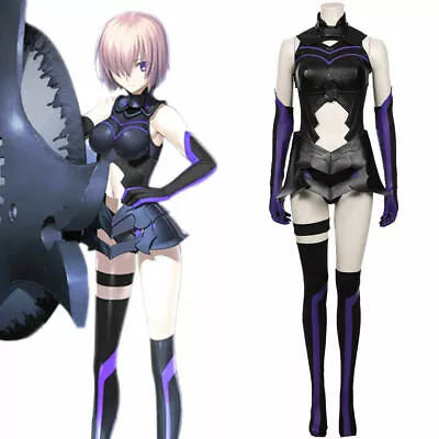 Fate Grand Order FGO VR Mash Kyrielight Cosplay Costume Jumpsuit Outfits Suit • $69.35