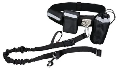 Trixie Hands Free Waist Belt With Lead For Dog Walking Jogging & Cani Cross • £26.90