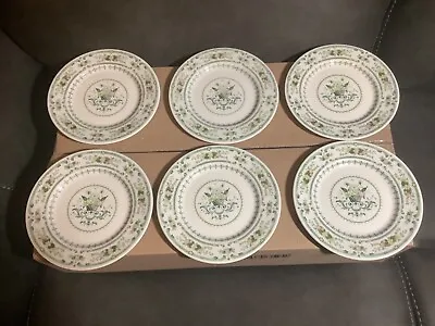 Royal Doulton Provencal Tc1034 Six Cake/sandwich Plates In Good Condition • £7.99