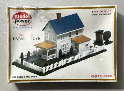 Model Power N Scale Farm House Model Kit #1513 NIP • $18.99