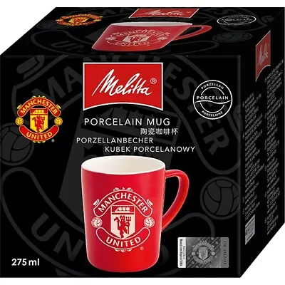 Melitta Porcelain Mug Manchester United Edition • £8.99