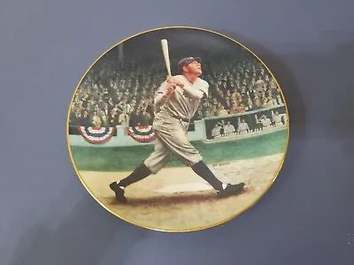 Babe Ruth The Called Shot Delphi Bradford Exchange Collector Plate Yankees 1992 • $13