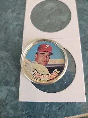 1964 Topps Baseball  Coin #50 John Callison Beauttiful  Great Colorfront/back  • $21.50