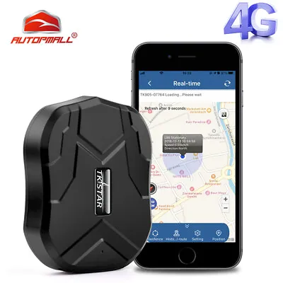 TKSTAR TK905 GPS Tracker 4G 3G Car Vehicle Vibration Alarm Magnet Waterproof Spy • $72.99