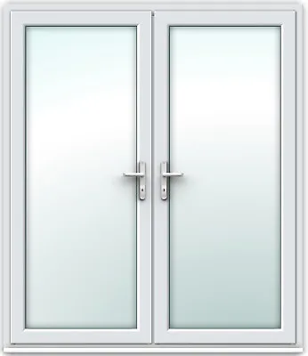 MADE TO MEASURE | White UPVC FRENCH DOORS PATIO DOORS - FREE DELIVERY • £584.34