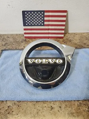 2015 - 2019 Volvo XC90 Front Grille Emblem Badge 31383646 OEM W/Camera Hole🇺🇲⭐ • $49.95