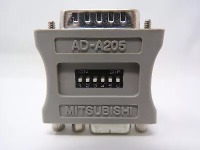 Vintage Mitsubishi MAC Video Adapter HD15 To DB15 VGA Monitor W/6 Dip Switches • $12.99