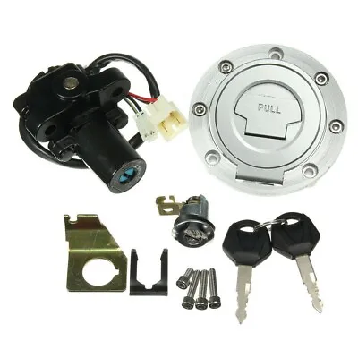 Ignition Switch Lock Fuel Gas Cap Key For Yamaha YZF-R1 2001-07 YZF-R6 2008-12 • $28.69