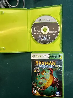 $18 • Buy Rayman Legends (Microsoft Xbox 360, 2013) & Star Wars Force Unleashed Bundle