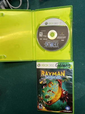 $18 • Buy Rayman Legends (Microsoft Xbox 360, 2013) & Star Wars Force Unleashed Bundle