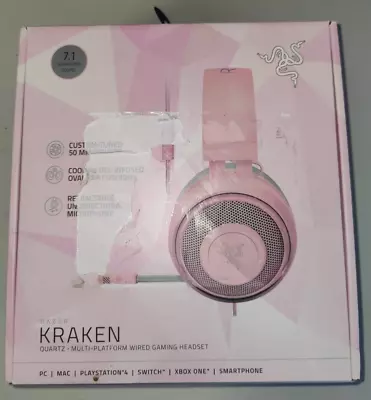 Razer Kraken Multi-platform Wired Gaming Headset - Quartz - USED • $79