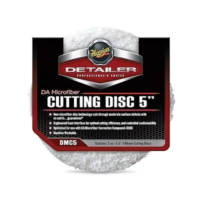 Meguiar's DMC5 DA 5  Microfiber Cutting Disc 2 Pack • $21.99