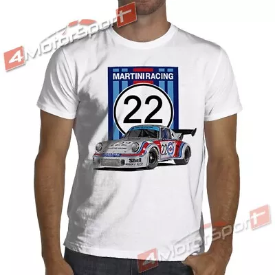 911 RSR Martini Racing Soft T-Shirt 24 LeMans Ruf White Size M  Last One  • $17.99