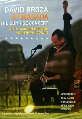 David Broza At Masada The Sunrise Concert Dvd 2007   Brand New / Factory Sealed • $15.49