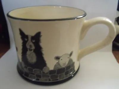 £15.50 • Buy Moorland Pottery Mug, The Lakeland Ware. Sheep/Sheep Dog Design