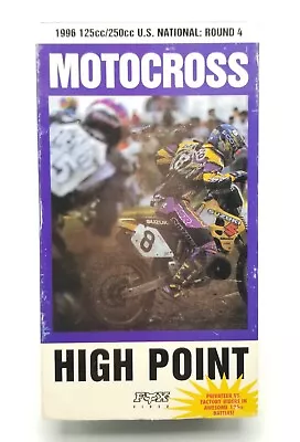 Fox Video High Point National Motocross 1996 125cc/250cc US National Round 4 VHS • $19.88