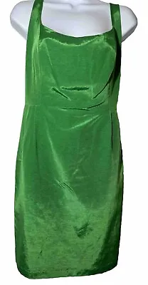 NWT LULA KATE EMILY SHORT DRESS Cocktail Kelly Green Size 10 Originally $240 • $39.95