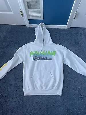 Kanye West Wyoming 2018 Listening Party Hoodie White Medium Used  • $80