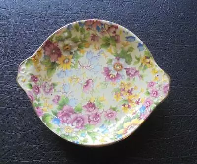 Vintage Royal Winton Grimwades England - Cheadle Floral Pin / Trinket Dish #196 • $20