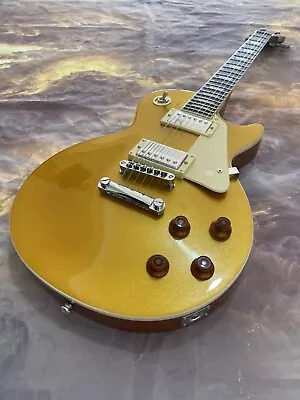 Gold LP Electric Guitar HH Pickup Chrome-plated Hardware Mahogany Body 6 Strings • $259