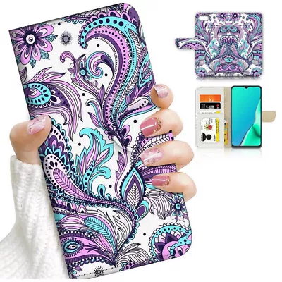 ( For IPod Touch 5 6 7 ) Wallet Flip Case Cover PB24235 Abstract • $12.99