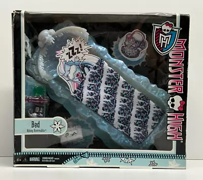 2012 Mattel MONSTER HIGH Bed Abbey Bominable (Factory Sealed) • $55