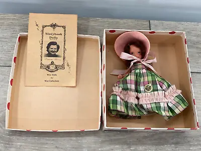 Nancy Ann Storybook Bisque 6 In Doll Original Box Outfit Little Miss Bonnet 163 • $29.99