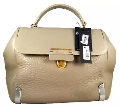 Marc Jacobs Women's Sheltered Island Pebbled Leather Shoulder Bag Authentic • $288