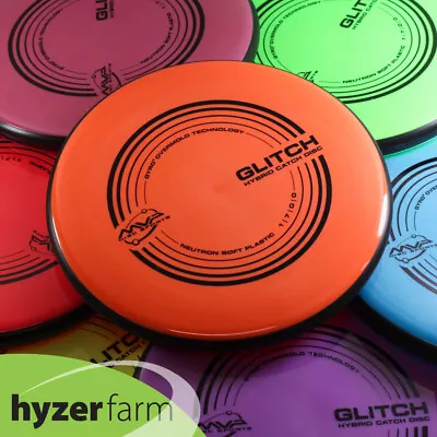MVP SOFT NEUTRON GLITCH *pick Your Color And Weight* Hyzer Farm Disc Golf Putter • $16.95